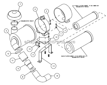 Page D Diagram and Parts List for MK-4024KB  MK Diamond Concrete Saw